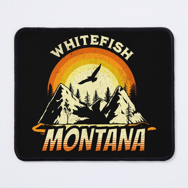 Item preview, Whitefish Montana MT Gift Vintage Style designed and sold by HosvPrint .s.