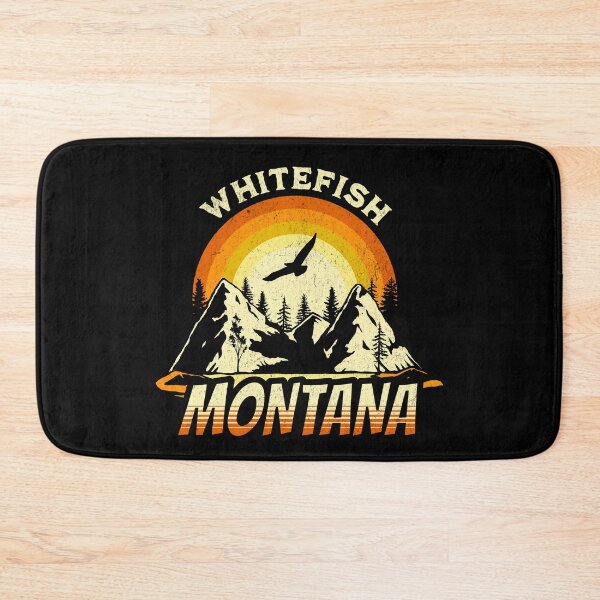 Item preview, Whitefish Montana MT Gift Vintage Style designed and sold by HosvPrint .s.