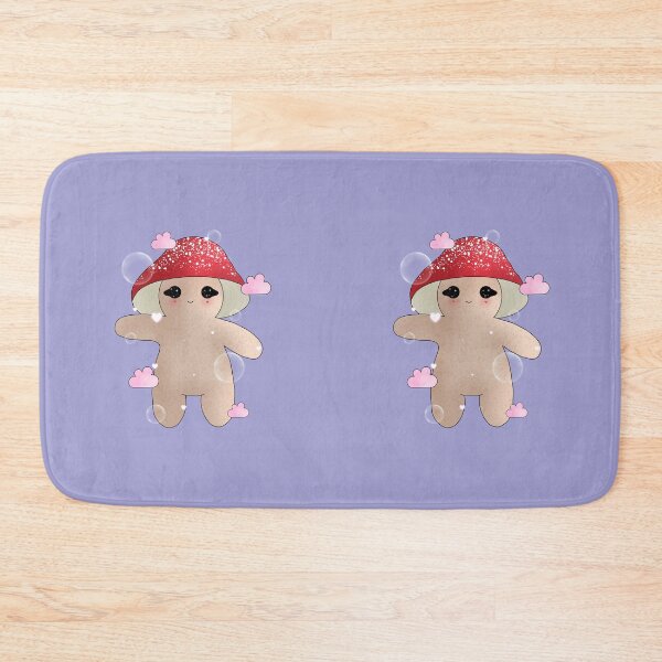 Item preview, Cute and Smiling Mushroom designed and sold by Maya Vt.