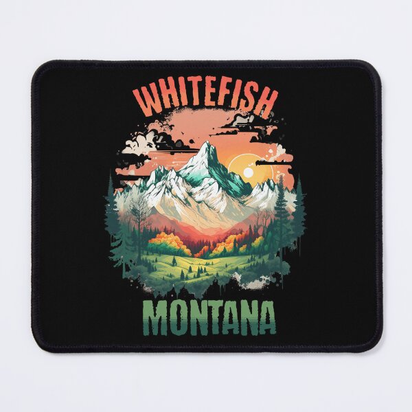 Item preview, Whitefish Montana MT Gift Vintage Style designed and sold by HosvPrint .s.