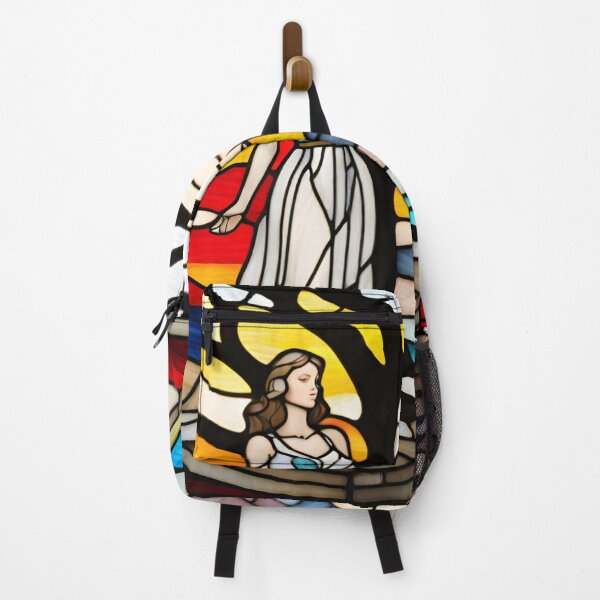 Item preview, Stained glass window with a woman in nature 11 designed and sold by Visual Arts Sławomir Grzanek.