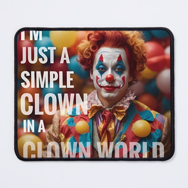 Item preview, I'm just a simple clown in a clown world designed and sold by Shikrolao.