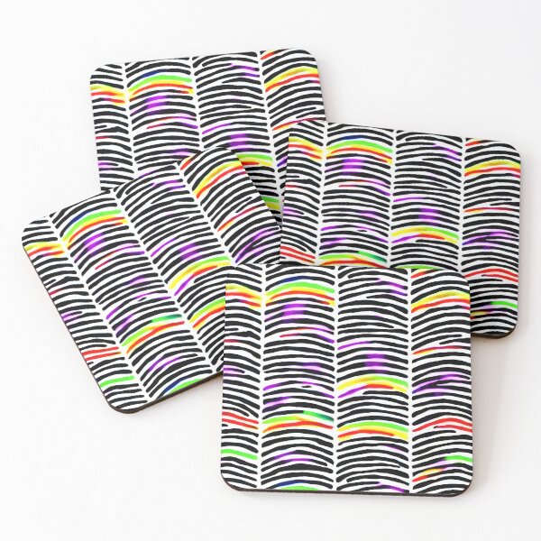 Item preview, Black Rainbow - Seamless Pattern designed and sold by Chubuter.