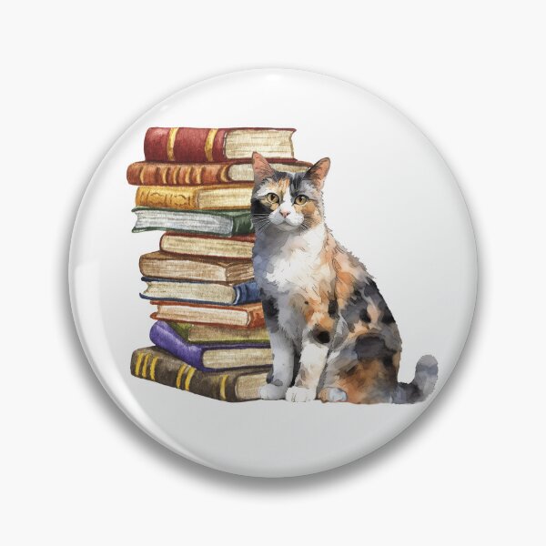 Item preview, Aegean Cat And Books designed and sold by TheAnimalZ00.