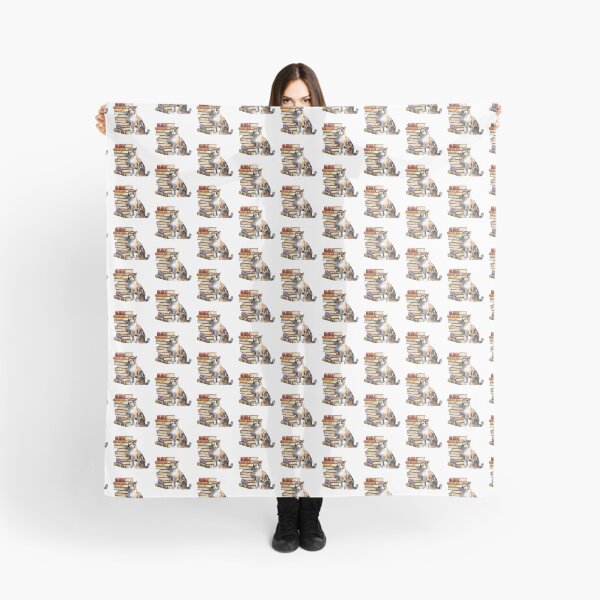 Item preview, Gato egeo y libros designed and sold by TheAnimalZ00.