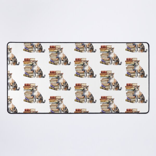 Item preview, Aegean Cat And Books designed and sold by TheAnimalZ00.