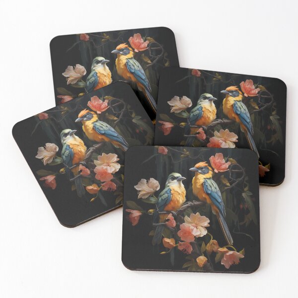 Item preview, Beautiful Birds in Floral Paradise designed and sold by HomeDreamscape.