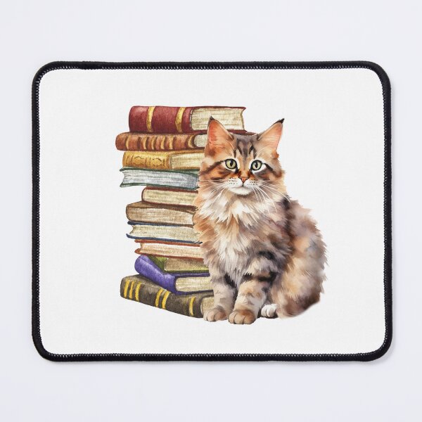 Item preview, American Bobtail Cat And Books designed and sold by TheAnimalZ00.