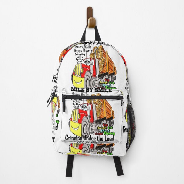 Item preview, Cheery Haul: Smiling Log Truck - Kids Friendly Design designed and sold by asprse.