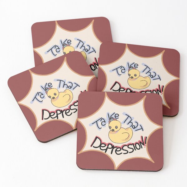 Item preview, Hazbin hotel- Take That depression!  (Full color)  designed and sold by The-Cany.