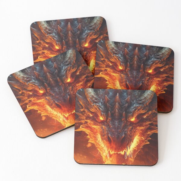 Item preview, Fiery Gaze of the Infernal Dragon designed and sold by EpicImageForge.