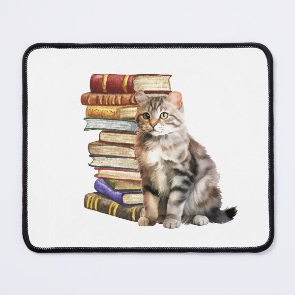 Item preview, American Curl Cat And Books designed and sold by TheAnimalZ00.