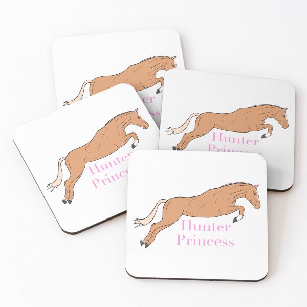Item preview, Palomino Hunter/jumper horse w text designed and sold by theartsyeq_art.