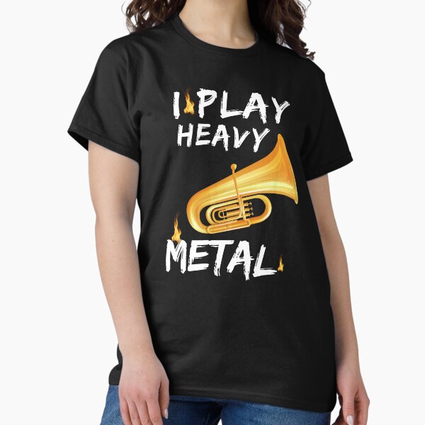 Item preview, I play heavy metal tuba designed and sold by annoying-shirts.