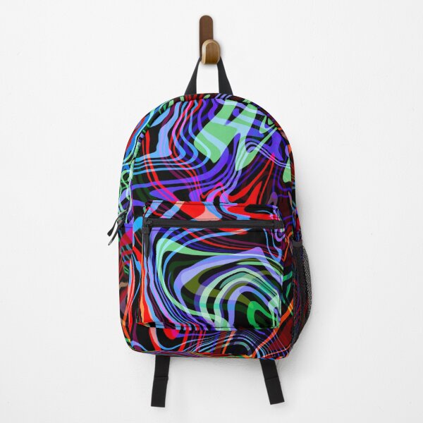 Item preview, Random wavy lines of color designed and sold by DaveDanchuk.