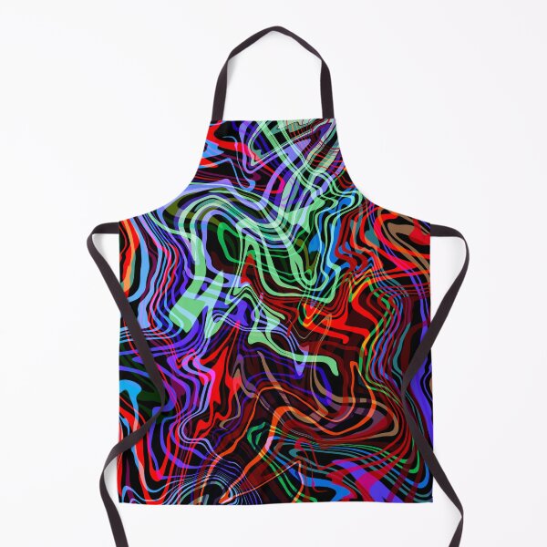 Item preview, Random wavy lines of color designed and sold by DaveDanchuk.