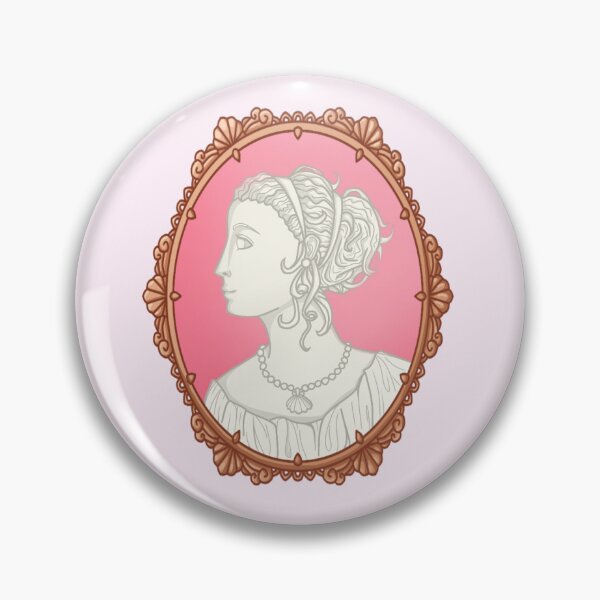 Item preview, Aphrodite cameo pin designed and sold by Rachel---Anne.