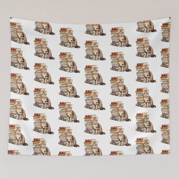 Item preview, American Ringtail Cat And Books designed and sold by TheAnimalZ00.