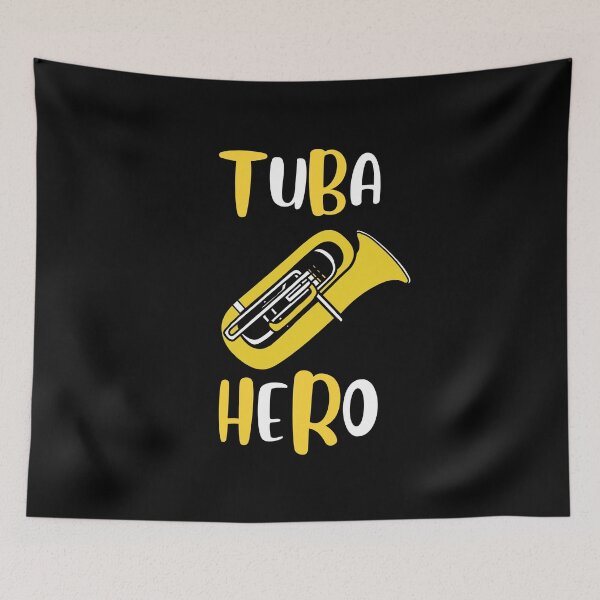 Item preview, Tuba Hero designed and sold by annoying-shirts.