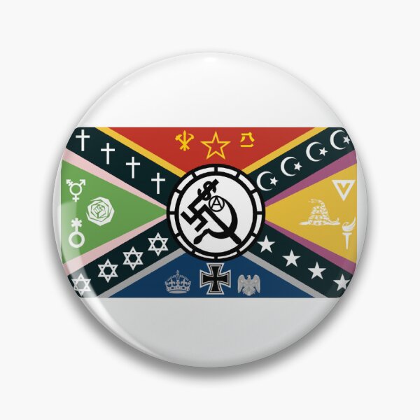 Item preview, Anti-Centrism Flag designed and sold by Trash-Goon.