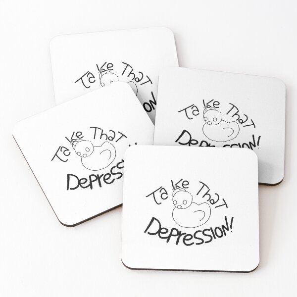 Item preview, Hazbin hotel- take that depression (linart version) designed and sold by The-Cany.
