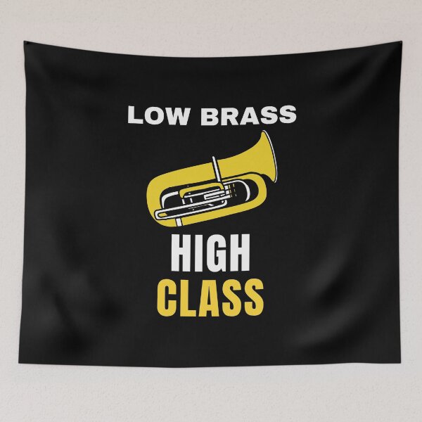 Item preview, Tuba low brass high class designed and sold by annoying-shirts.