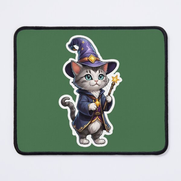 Item preview, Wizard Cat Wants to Help designed and sold by TheLilacBat.