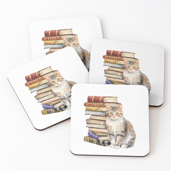 Item preview, American Wirehair Cat And Books designed and sold by TheAnimalZ00.