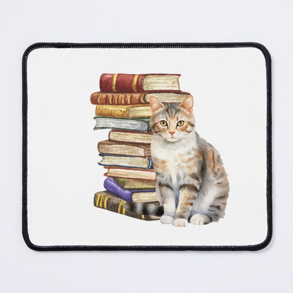 Item preview, American Wirehair Cat And Books designed and sold by TheAnimalZ00.