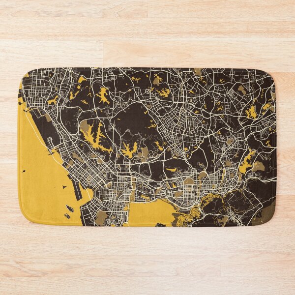Item preview, Shenzhen City Map of Guangdong, China - Pastel designed and sold by deMAP.