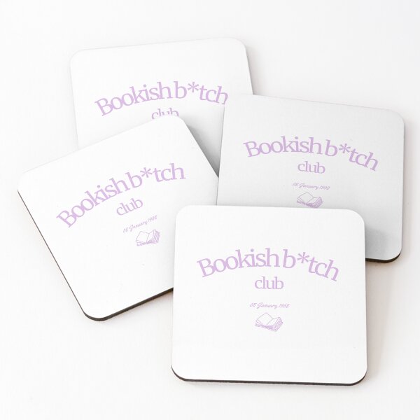Item preview, purple bookish b*tch club  designed and sold by taylluna.