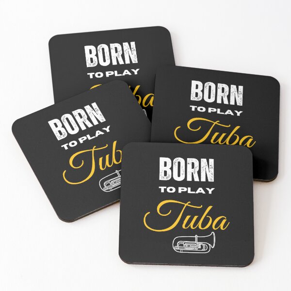 Item preview, Born to play tuba designed and sold by annoying-shirts.