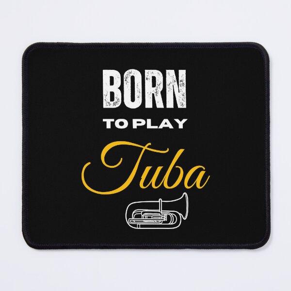 Item preview, Born to play tuba designed and sold by annoying-shirts.