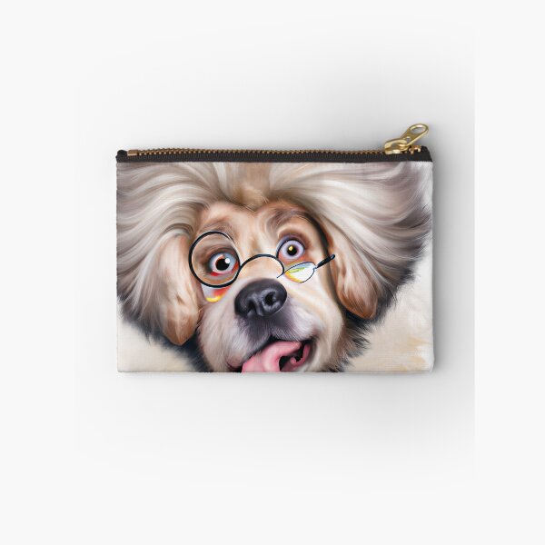 Item preview, E=Mc what?  Retro physicist dog with awesome bowtie.  I just want to play my violin! designed and sold by Huskybreath62.