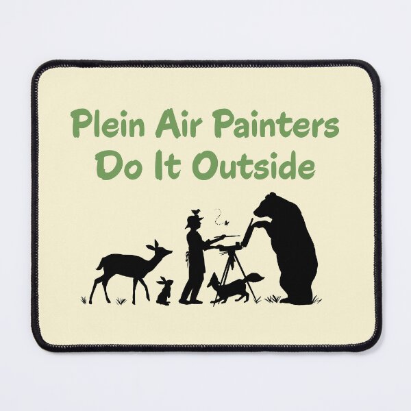 Item preview, Plein Air Painters Do It Outside - Dark Art designed and sold by Teresa Rodriguez.