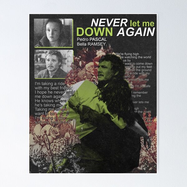 Item preview, the last of us never let me down again green designed and sold by lukathepuca.