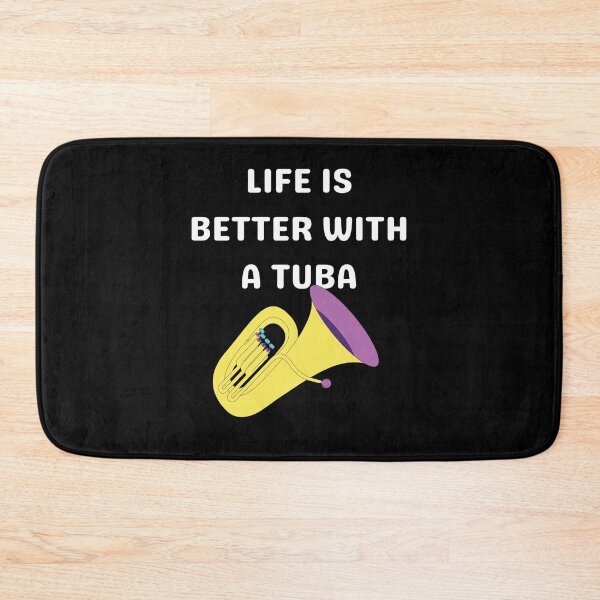 Item preview, Life is better with a tuba designed and sold by annoying-shirts.