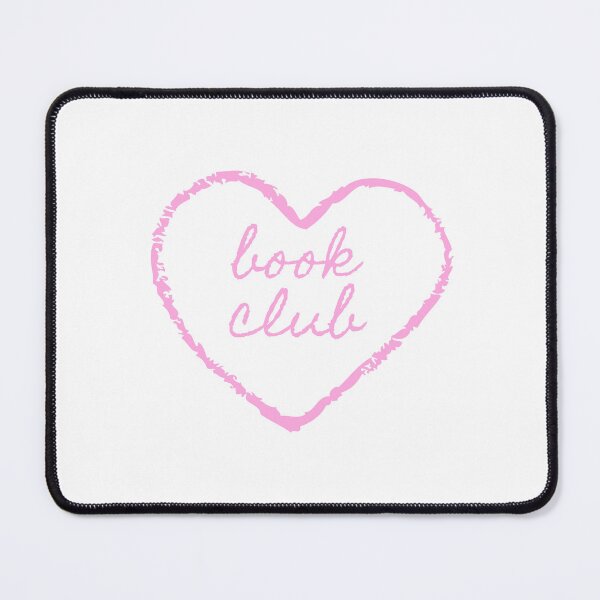 Item preview, pink bookish book club heart designed and sold by taylluna.