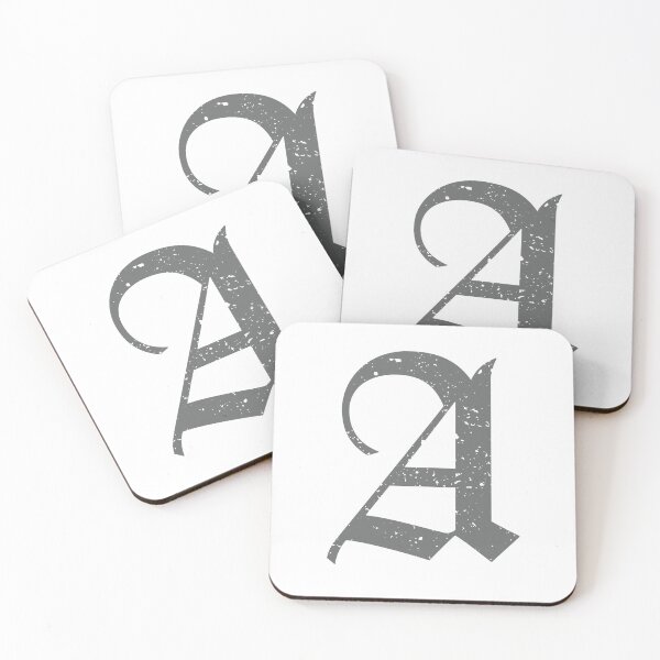 Item preview, Calligraphic Capital Letter A Grunge designed and sold by KTSubz Faith & Fun Designs.