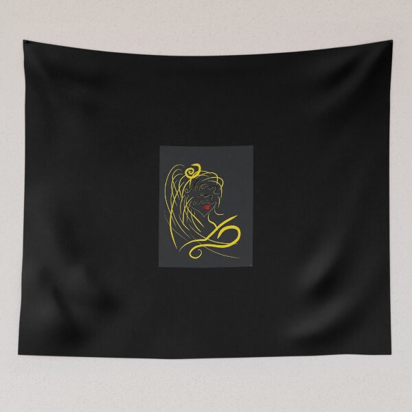 Item preview, Never or ever, Woman line Portrait by MariDani Art designed and sold by MariDaniArt.