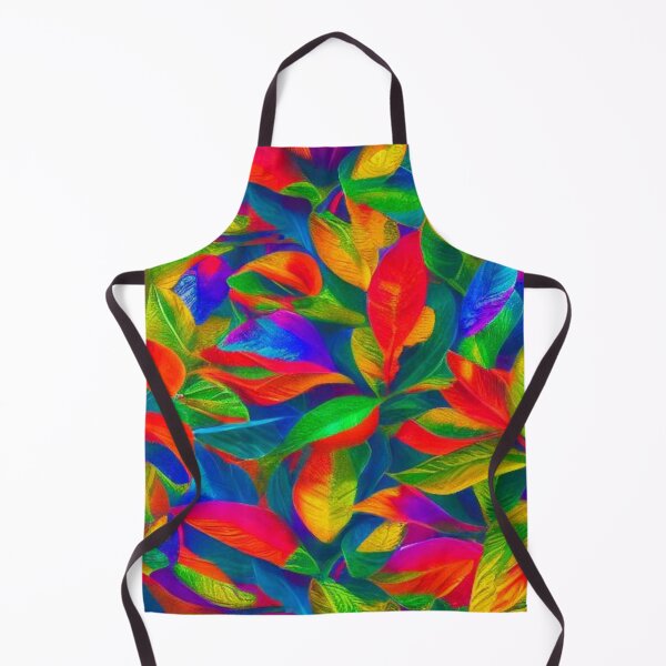 Item preview, Abstract Colorful Leaf Pattern designed and sold by calibrit.