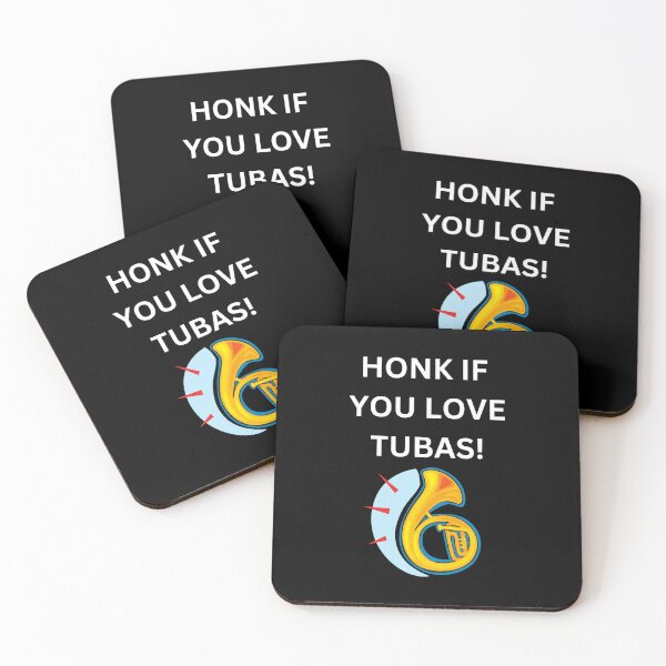 Item preview, Honk if you love tubas designed and sold by annoying-shirts.