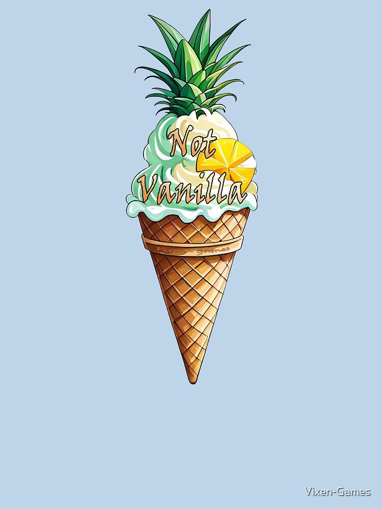 Thumbnail 7 of 7, Classic T-Shirt, Not Vanilla Ice-cream cone swinger lifestyle design designed and sold by Vixen-Games.