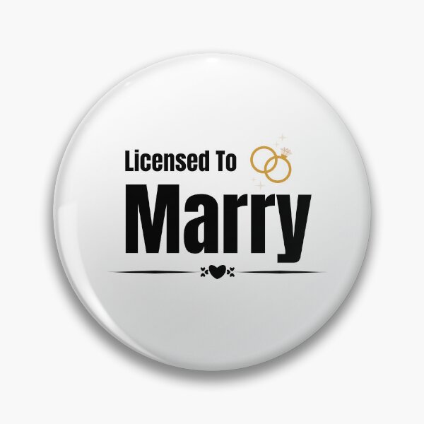 Item preview, Licensed To Marry designed and sold by tommywvcacher.