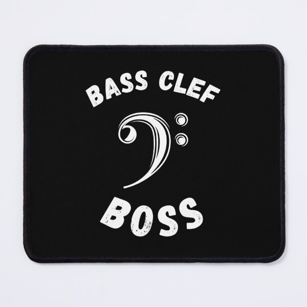 Item preview, Tuba bass clef boss designed and sold by annoying-shirts.