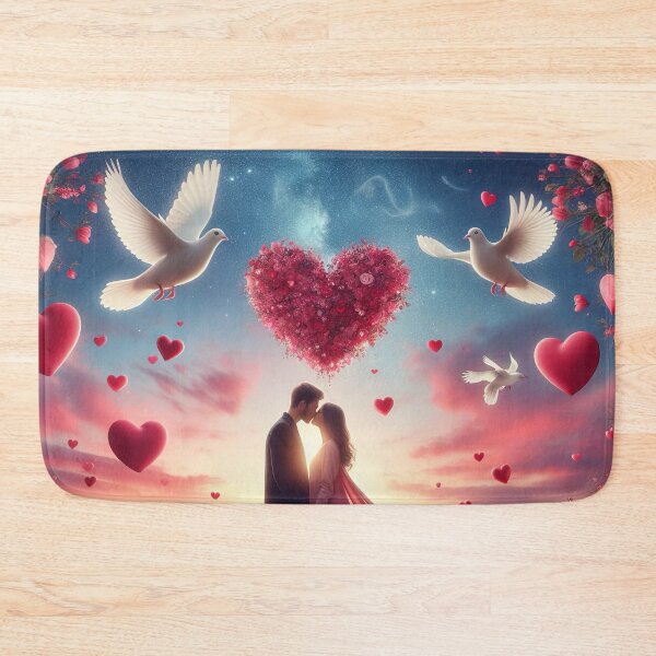 Item preview, Enchanted Love: A Kiss Under the Starry Sky designed and sold by Girih.