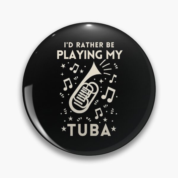 Item preview, I'd rather be playing my tuba designed and sold by annoying-shirts.