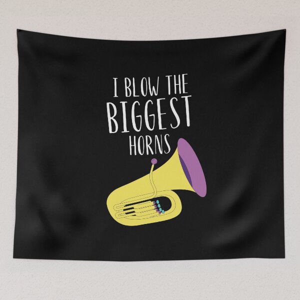 Item preview, Tuba I blow the biggest horns designed and sold by annoying-shirts.
