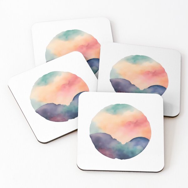 Item preview, Dawn's Embrace: Abstract Horizon designed and sold by SavvyJuanDesign.