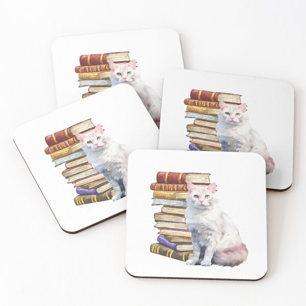 Item preview, Aphrodite Giant Cat And Books designed and sold by TheAnimalZ00.